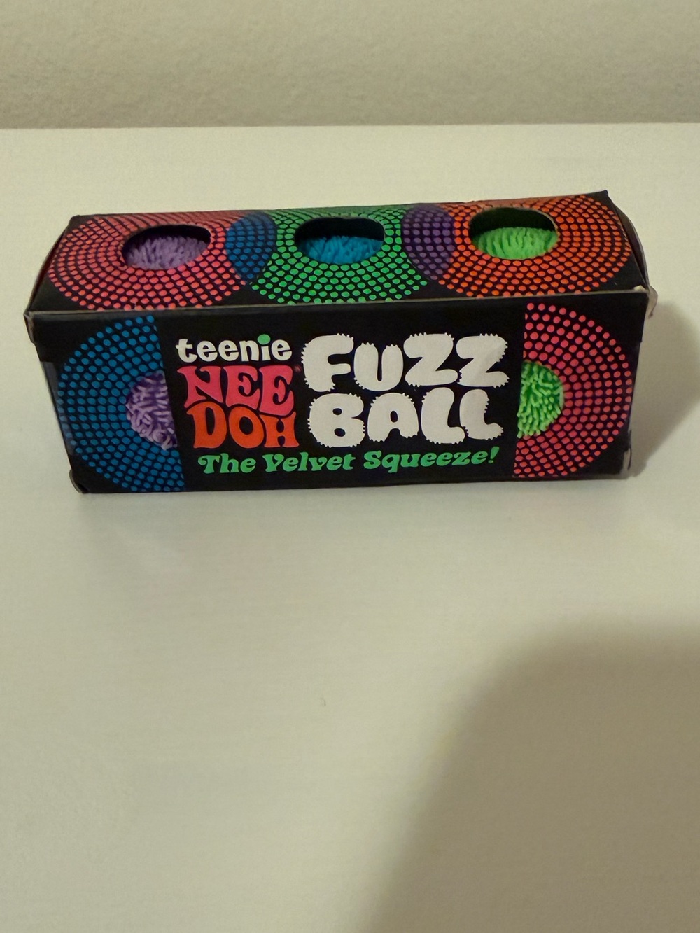 NeeDoh Teenie Fuzz Ball 3-Pack